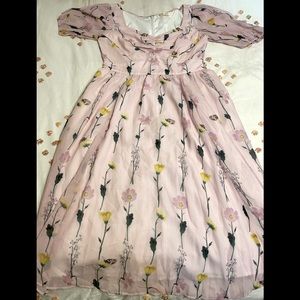 Elegant Spring Floral Dress